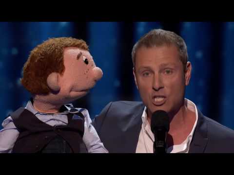 Paul Zerdin  Season 10 Winner Returns With Pestering Puppet   America's Got Talent 2016