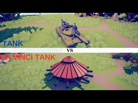 TANK VS DA VİNCİ TANK/Totally Accurate Battle Simulator