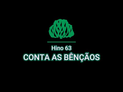 Hino HNC 63 - As muitas bênçãos (Playback Piano)
