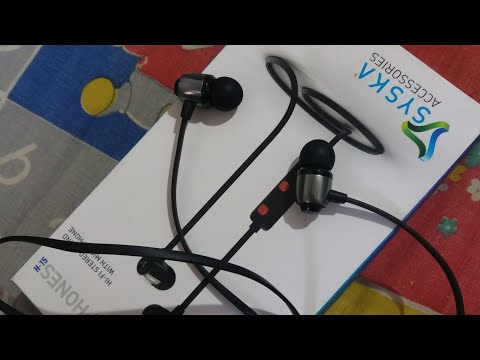 Syska wireless earphones. h-15