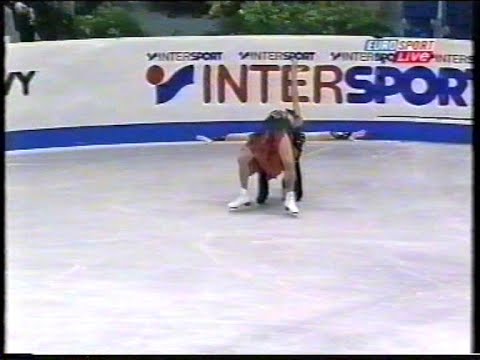 Elena Grushina & Ruslan Goncharov UKR - 2001 European Figure Skating Championships Free Dance