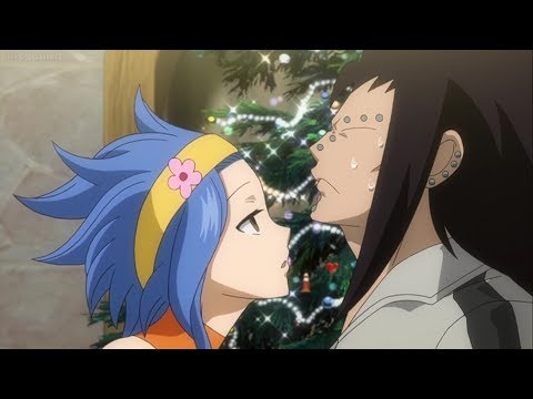 Fairy Tail OVA - Levy messes with Gajeel