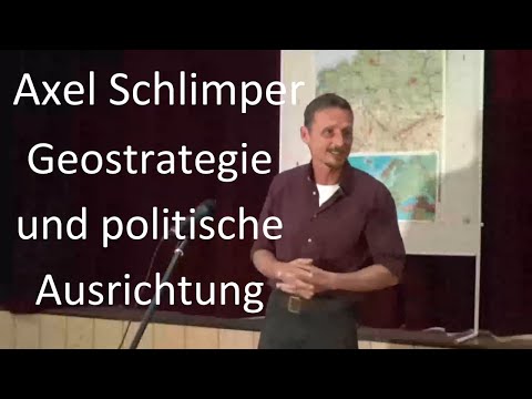 Axel Schlimper - Geostrategie und politische Ausrichtung