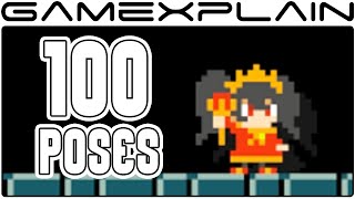 Super Mario Maker: All 100 Poses (amiibo costumes)