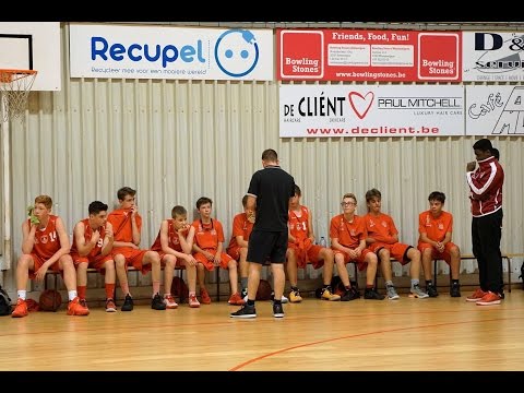 Highlights U16 Port of Antwerp Giants Vs BBC T&T D'Vine Turnhout - 10/09/2016   offense
