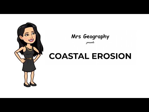 Coastal erosion processes