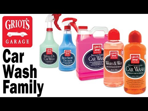 Griot's Garage - Detailing Tip: Car Wash Family & Selecting the Right Wash for You