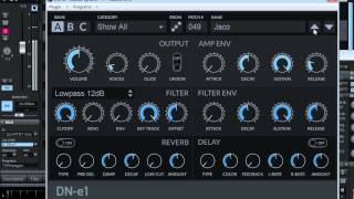 Video thumbnail for Magix DN-e1 sintezator demo by StudioTips