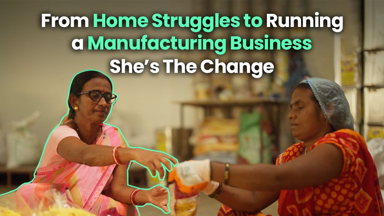 From Home Struggles to Running a Manufacturing Business | She’s The Change