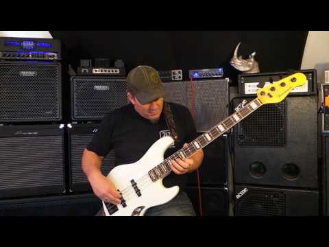 Hammersmith M4 bass w/ Nordstrand NJ4 pickups - Andy Irvine