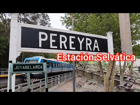 ESTACIÓN PEREYRA del FERROCARRIL GENERAL ROCA ex FERROCARRIL BUENOS AIRES AL PUERTO DE LA ENSENADA 