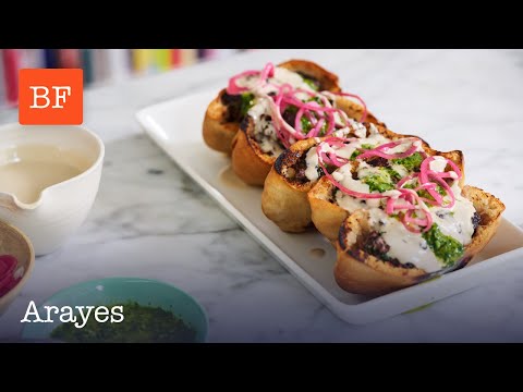 How to Make Arayes | Meat Stuffed Pita | Building Feasts