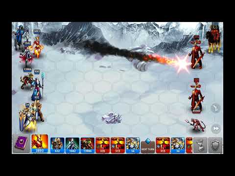 Magic war kingdom, defeated by quest boss 335 archdevil 2 unit, imp 45.560