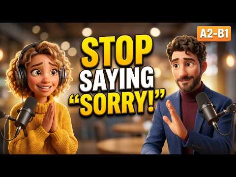 Are You Saying "Sorry" Too Much? How to Fix Your English Fast!