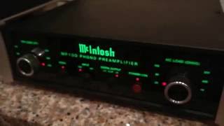 Video thumbnail for McIntosh MP100 phono preamp by hxos plus