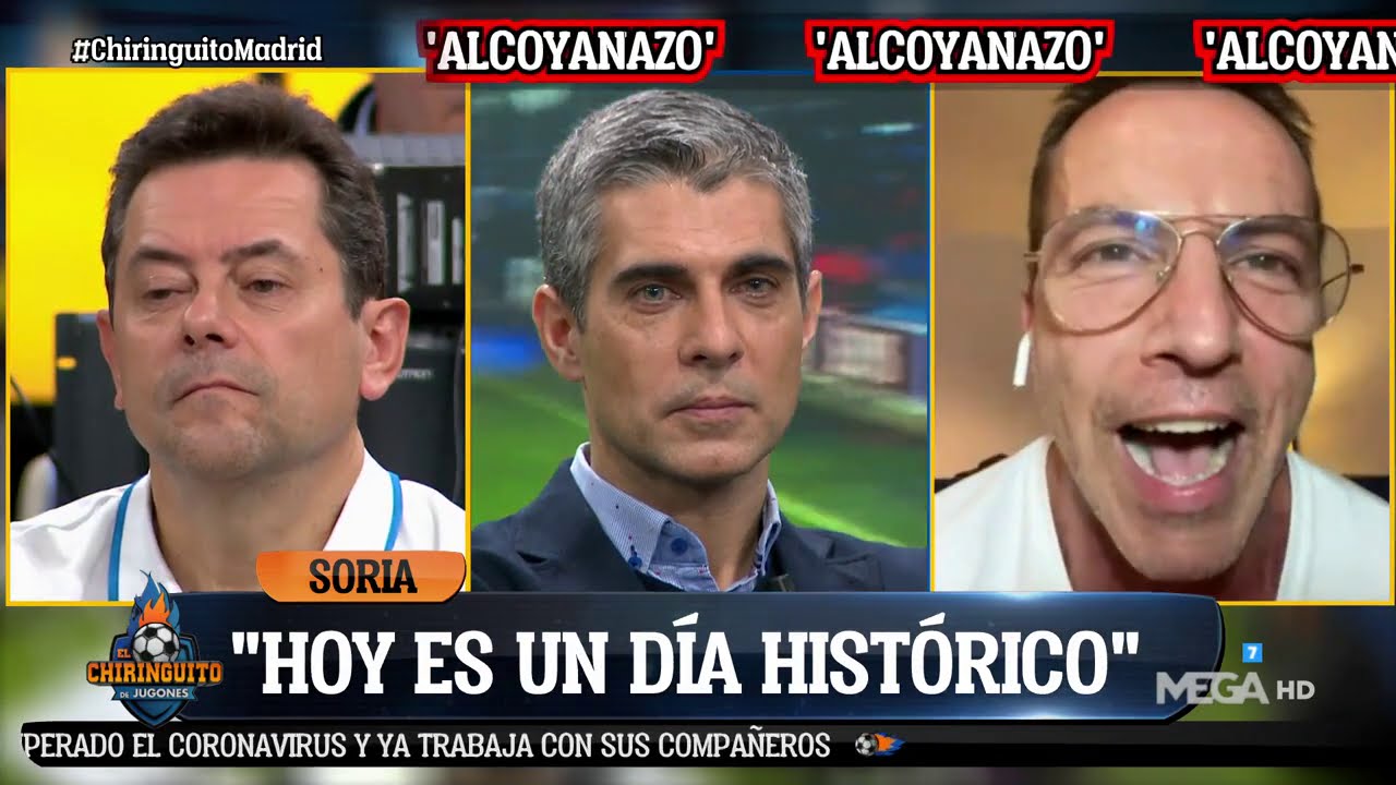 SORIA se ríe de los MADRIDISTAS tras la HUMILLACIÓN ante el ALCOYANO