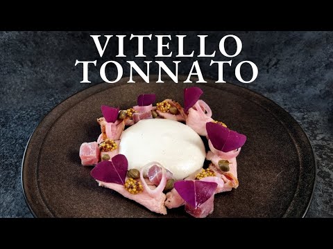Michelin star VITELLO TONNATO at home | Famous Italian Starter