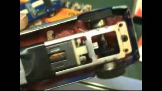 Retro slot cars in the attic