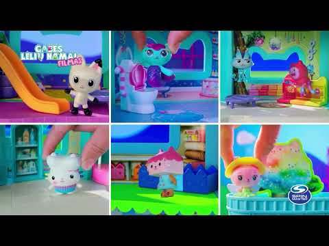 Spin Master GABBY´S DOLLHOUSE Rinkinys „Kambarys“ video