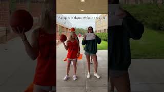 Rhyme Without a Reason Examples