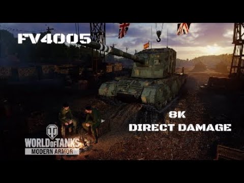 FV4005 in Gran muralla:8K DIRECT DAMAGE:Wot console - World of Tanks