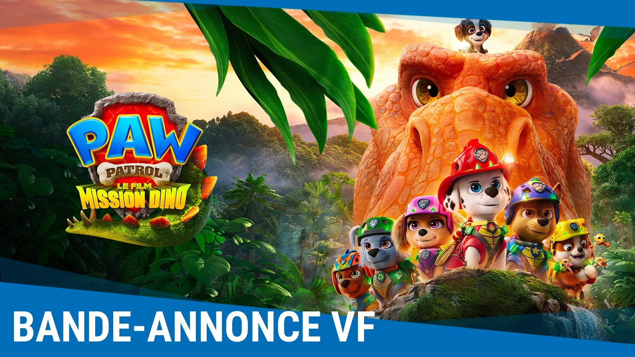 Miniature de la vidéo La Pat’ Patrouille – Le film : Mission Dino - Bande-annonce VF [Au cinéma le 5 août] du film La Pat’ Patrouille : Le film mission Dino