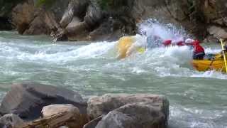 preview picture of video 'The Kicking Horse Challenge Trip - White Water Rafting with Glacier Raft Company in Golden, BC'