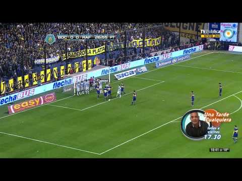 LaMitadMas1 - Boca Juniors vs Atlético Rafaela - Gol de Riquelme