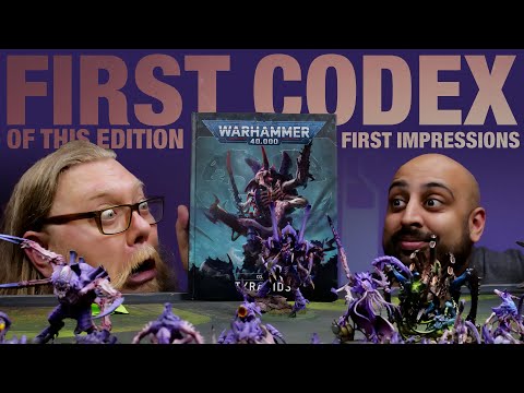 First Impressions of the Tyranid Codex.  The first codex of 10th Edtion.