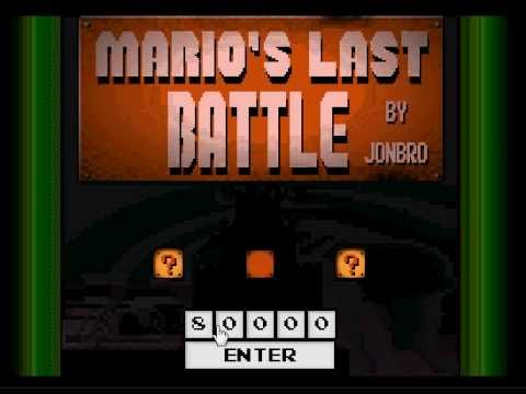 Funny game flash - Mario last battle