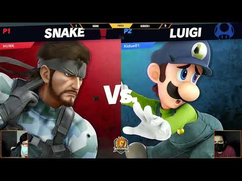 Rayenari Biweekly 10 - Pools - Hunk (Snake) Vs. Kidue01 (Luigi) - SSBU