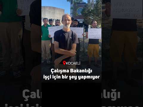 Umuttepe’de 11 inşaat işçisi ücretleri için eylemde