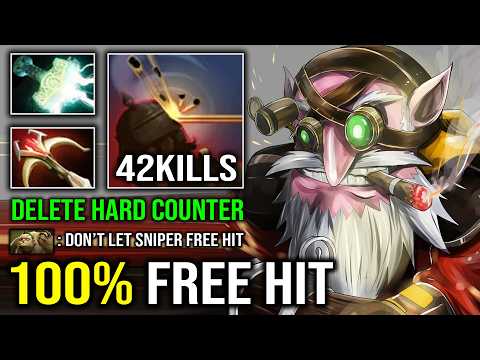 How to Delete Any Counter 100% Free Hit Sniper 110K Total Damage Unlimited Knockback Dota 2