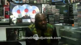 Bone Thugs DJ U-Neek Plays Art Of War/WW3 and Bankroll Music new projects