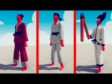 EVOLUTION OF TAEKWONDO | Totally Accurate Battle Simulator