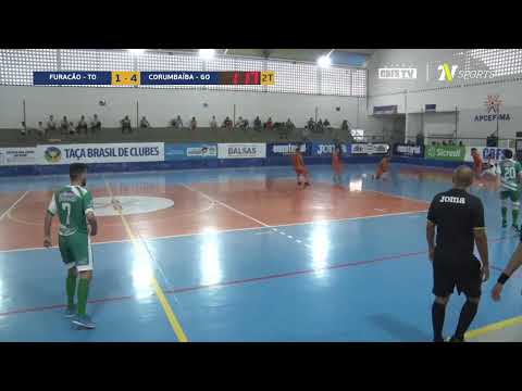 FURACÃO - (TO) x CORUMBAÍBA (GO) - TAÇA BRASIL DE  FUTSAL