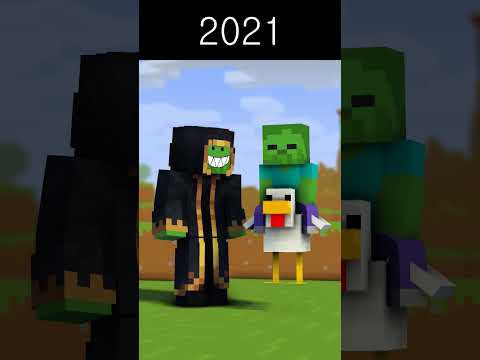 Evolution of Merge Jockey - Minecraft Animation