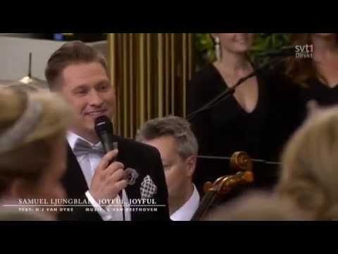 "Joyful, Joyful" - Samuel Ljungblahd (LIVE Royal Wedding of Prince Carl Philip and Sofia 2015)