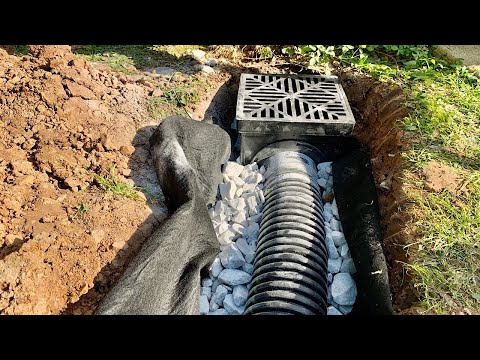 DIY French Drain for Under $250