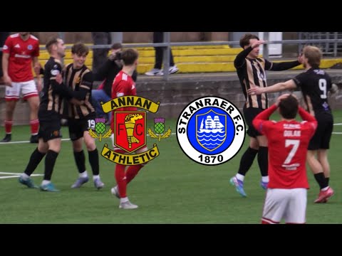 HIGHLIGHTS | Annan Athletic 2-2 Stranraer | William Hill League 2