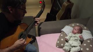 Al Di Meola's playing for his little daughter