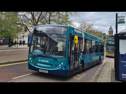 *Rare On the X12* 1328/YX10 EBZ-Arriva North East-Dennis Dart SLF 4/ADL Enviro 200