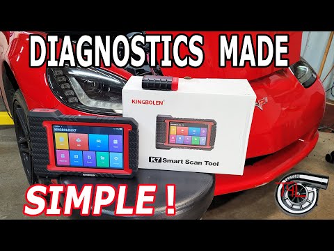 Kingbolen K7 Bi-directional Scan Tool Review (Great Price/Advanced Capabilities!)