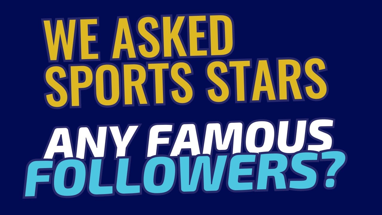 Celebrities Following Future Sports Stars? Find Out Who!