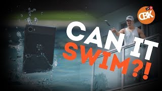 BlackBerry Motion teste de resistencia com água!