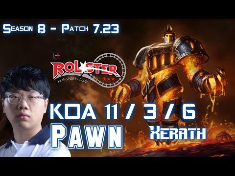 KT Pawn XERATH vs RYZE Mid - Patch 7.23 KR Ranked