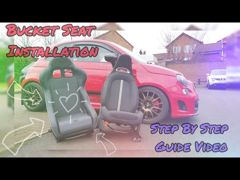 My Abarth 595 - OMP Bucketseat Installation (Full Step By Step)