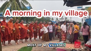 How my villagers start their day ❤️ |29 08 2025 -Cambodia 🇰🇭