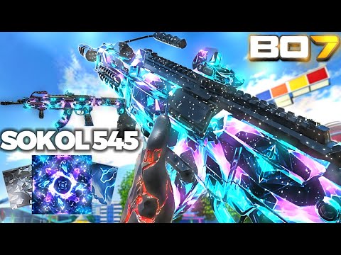 I Unlocked SINGULARITY CAMO on the SOKOL 545 in BO7! (This LMG is BROKEN)