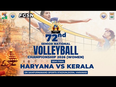 Kerala VS Haryana || Semi Final 1 || 72nd Senior National Volleyball Championship 2025-26 ||